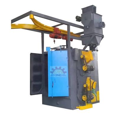 China Widely Used Hanging Chain Type Shot Blasting Building Material Shops Machine for sale