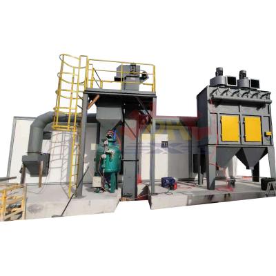 China Belt Concrete Sander Non-Toxic Container Sandblasting Room Conveyor Sandblasting Booth Sandblasting Machine Automatic Granite Sand Blasting Sandblasting Machine for sale