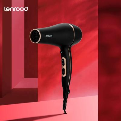 China Lenrood LR-5916AC 1800-2200W Large Power AC Motor Ergonomic Professional Hair Dryer with Safety Temperature Protection for sale