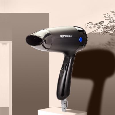 China Lenrood LR-3369 Mini Folding Professional Home Use 2-Speed ​​Hair Dryer 750W Hotel Salon Portable Quick Dry Hair Dryer for sale