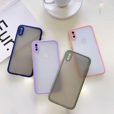 China Anti-fall Phone Case 2021 Frosted Phone Case 12 Max Pro New Phone Case for sale