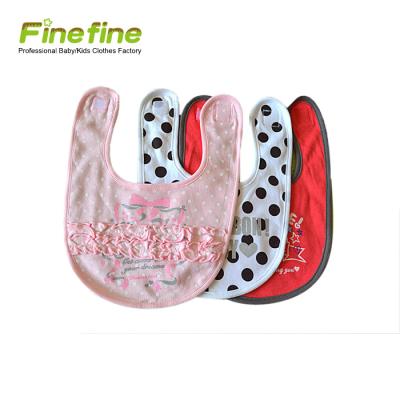 China Viable Cheap Hot Sale 100% Cotton Baby Bib Manufacturer for sale