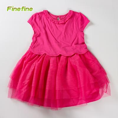 China Fashion Breathable Pink Casual Baby Girl Dress Soft Comfortable New Arrival for sale