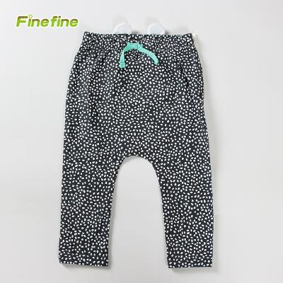 China OEM Kids Girl's Breathable Elastic Band Legging With Rabbit Head Applique Embroidery On The Back for sale