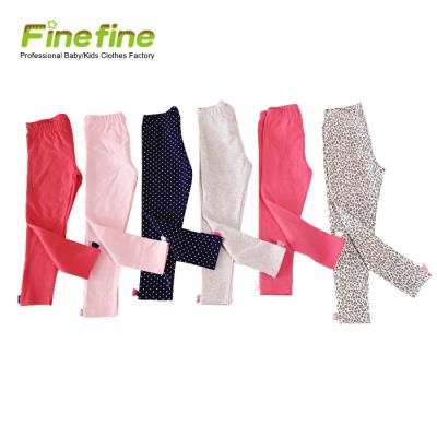 China Breathable Custom Cotton Knitted Baby Legging Panties for sale