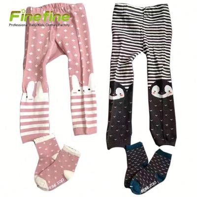 China Wholesale Breathable Kids Clothes Knitted Spring Little Girls Tights for sale