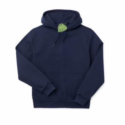 China Breathable Organic Cotton Fleece Infant Toddler Baby Kids Boys Mask Pullover Hoodies in Navy for sale