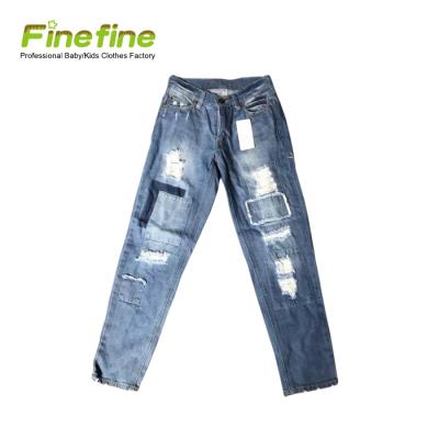 China Wholesale China Price Breathable Ladies Jeans Pants Top Design Jeans for sale