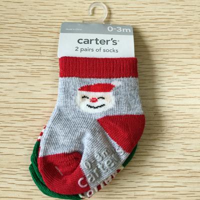 China Breathable Christmas Baby Socks, Anti Slip Baby Socks In Stock, Newborn Baby Socks for sale