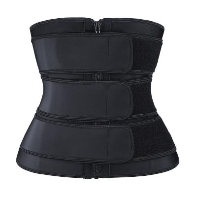 China Antibacterial Slimming Body Shaper Plus Size Shapewear Latex Waist Trainer Corset Trimmer Belt for sale