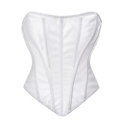 China Steampunk Antibacterial Corset Bustiers Corsets Upper Gothic Body Shaper Plus Size Modeling Strap Women Slimming Waist Trainer for sale