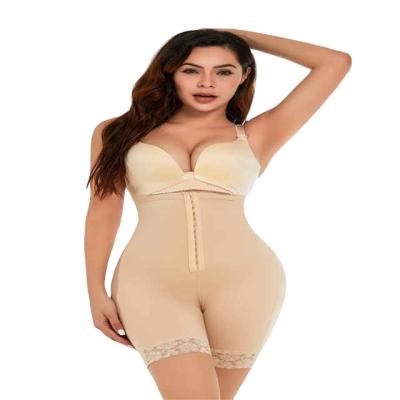 China Antibacterial Custom Body Shaper Seamless Logo Full Thigh Waist Trainer Butt Lifter Panties With Dropping Services for sale