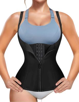 China Good Quality Factory Directly Shapewear Sauna Vest Body Shaper Antibacterial Waist Trainer Vest For Women for sale