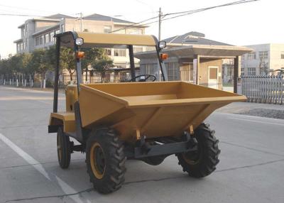 China Wheel 2WD 1.5 tons Tracked Wheelbarrow Hire , Hydraulic Concrete Four Wheel Barrow for sale