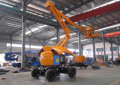 China 16 de meter 2WD articuleerde Hydraulische Boomlift met 230kgs-Capaciteit 180 Terugkeerplatform Te koop