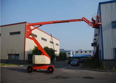 China 4 Gemotoriseerde Gearticuleerde Towable de Boomlift van verbindings Wegende Apparaten Te koop