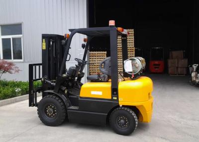 China Dual Fuel Forklift Industrial Forklift Truck ,  3000MM Lifting Height Propane Tank Forklift for sale