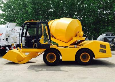 China 3CBM 4WD Mini Mobiele Concrete Panmixer, van de de Ladingsbouw van 3000L Zelf de Mixermachine Te koop