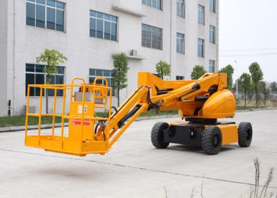 China elektrisch aangedreven Gearticuleerde Hydraulische de Boomlift van 10m met Opheffende de Capaciteits Trojan Batterij van 200KG Te koop