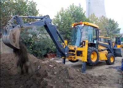 China Technik-Bau-Vertrags-Traktor-Lader, Traktor 4WD brachte Löffelbagger an zu verkaufen