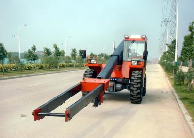 China Stijve Opschortingschassis Al Terrein Telehandler, Hydraulische de Liftkraan van de Stuurbekrachtigingboom Te koop