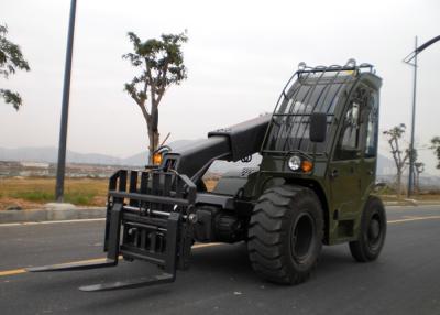 China Guindaste telescópico do alimentador do elevado desempenho para materiais de carregamento/transporte curto da distância à venda