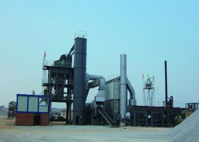 China 160TPH Complete Set PLC Control Bitument asphalt mix plant 50Tons Finished Storge Bin for sale