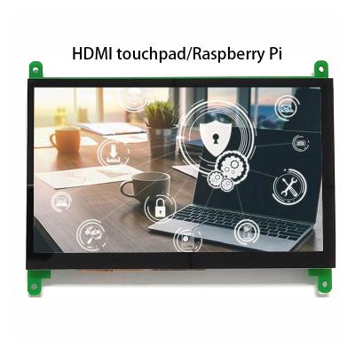 China Consumer Electronics Rpi3B+ All-in-One 500Nits at 1000 Nits 800X480 7 Inch Tft LCD Display Module Raspberry pi 4 for sale