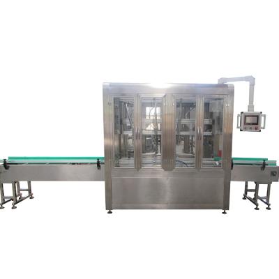 China Building Material Shops Automatic Bottle Oil Filling Machine For Edible Cooking Oil Capping Labeling Packing Machine for sale