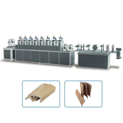 China Building Material Stores Factory Supply High Speed ​​Panel Paper Corner Machine For Installation L Type Paper Protector Making Machine for sale