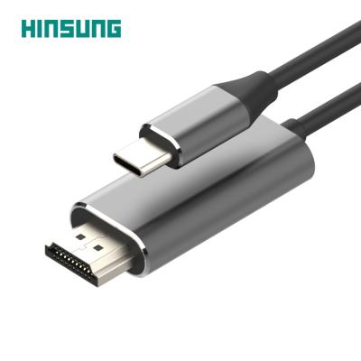 China 4k 60hz adapter camera OEM/ODM usbc 3.1 usb type-c to hdmi cable adapter for sale