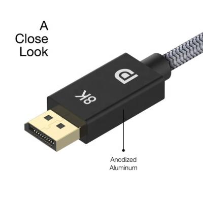 China COMPUTER version 1.4 DP 4k cable 8k 60hz 4k 144hz mini support hdr dp to dp active optical cable for sale