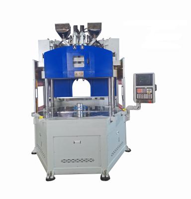 China Automatische twee-kleurige verticale spuitgietmachine 120T ISO goedgekeurd Te koop