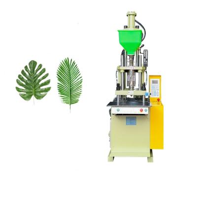 China artificial leaves man-made fake leaves palm injection molding machine for sale