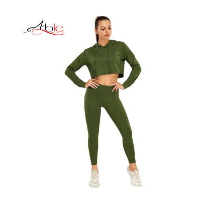 China Anti-wrinkle factory wholesale women's pullover crop hoodies sweatshirts superior capuchas y sudaderas de mujer cropped hoodie for woman for sale