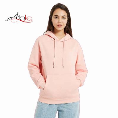 China Anti-Wrinkle Women Fashion Hoodie Sweatshirt Autumn Lady Hoodie Loose Long Sleeve Female Casual Solid Color Sudaderas Mujer Plus Pullover for sale