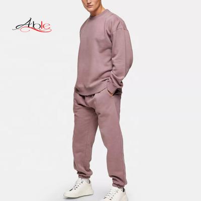 China Breathable Unisex Sportswear Customs Officers Training Wash Jogger Sweatshirt & Wash Jogger Set Oversized Casual Suit for sale