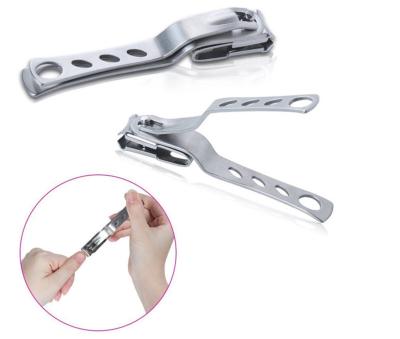 China Hot Selling Finger Cuticle Nippers Silver Professional Fingernail Cutter Stainless Steel for sale