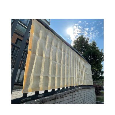 China HDPE +UV HDPE Plastic Mesh Garden Tennis Court Fence Net for sale