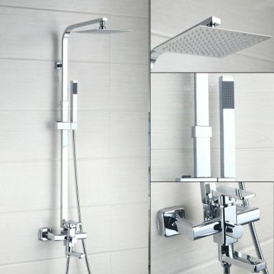 China Without Slide Bar Wall Mounted JIENI Bathroom Chrome 8