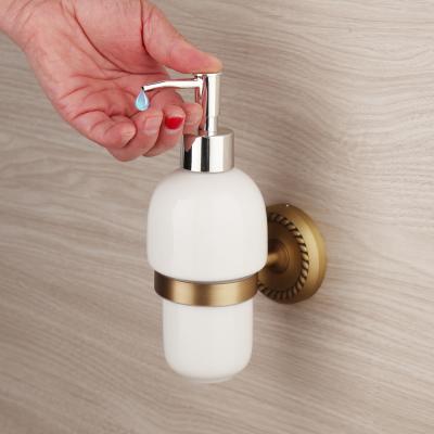 China Foam Soap Dispenser JIENI Kitchen Bathroom Sink Stainless Steel Liquid Soap Dispenser Pump Bottle for sale