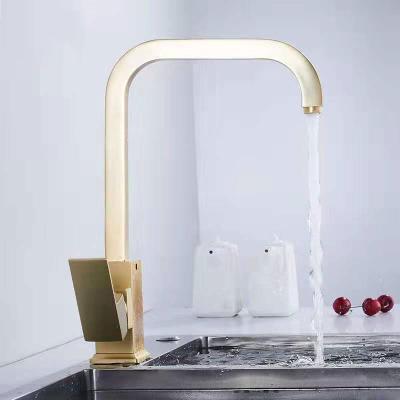 China Modern High Quality Kitchen Water Mixer Sink Faucet For Europe Luxury Kitchen for sale