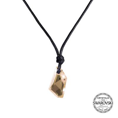 China CLASSIC DE-ART - Polygon-shape Crystal Pendant - gold ombre for sale