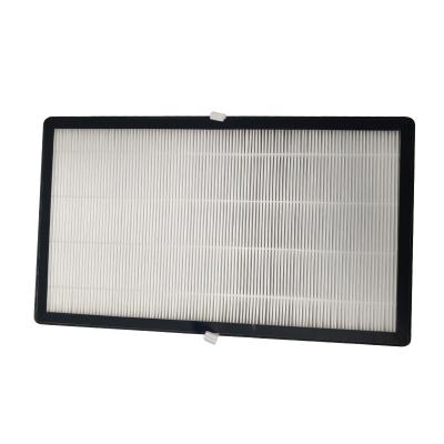 China Air Filtration System HEPA Filter PP+PET Mini Pleat Hepa Composite With Carbon Filter H11 H12 H13 for sale