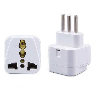 China Universal 3 Pin Conversion Plug Residential/Multipurpose Travel UK/US/EU to Italy Travel AC Power Adapter Plug Converter for sale