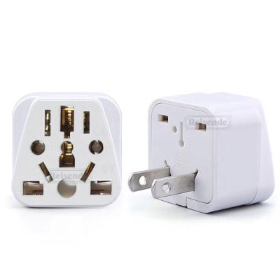 China Residential / Multipurpose Universal Israel Plug Adapter IL 3 Pin Euro US EU AU AU To Israel Travel Adapter Electric Power Cord Charger Plug Outlet for sale