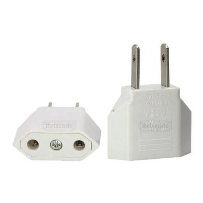 China Residential / General Purpose US Japan China Travel Plug Adapter European Eu To US JP Power Adapter 2 Pin Electrical Plug for sale