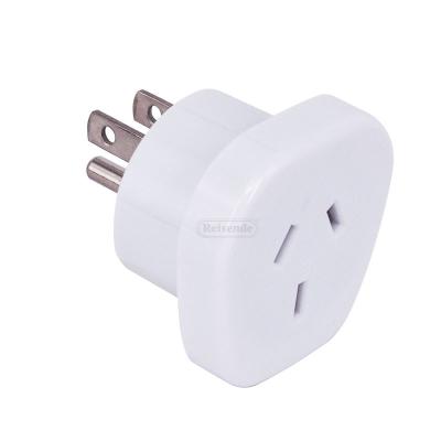 China Residential / General Purpose Grounded AU Travel Adapter For AU NZ Travelers Visit USA Japan for sale