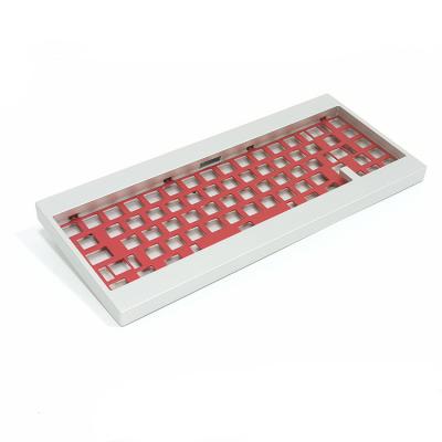 China Brass Aluminum Metal Keyboard Case Aluminum CNC Custom Machining Mechanical Keyboard for sale