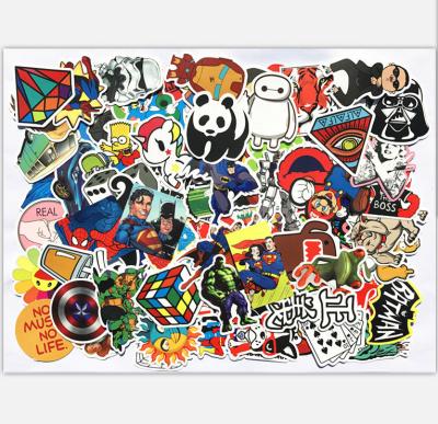 China Decorative sticker in different design100pcs/sets fashion car decal doodle stickers for sale